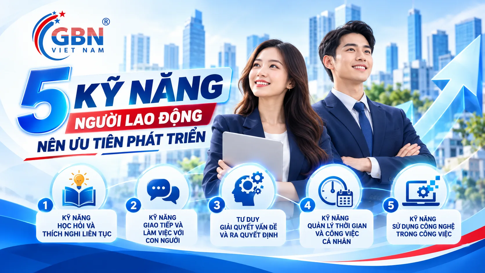 5 KỸ NĂNG NGƯỜI LAO ĐỘNG NÊN ƯU TIÊN PHÁT TRIỂN