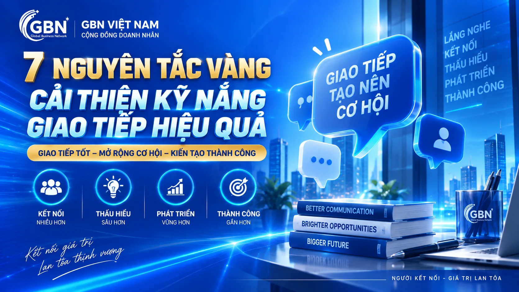 7 NGUYÊN TẮC VÀNG CẢI THIỆN KỸ NĂNG GIAO TIẾP HIỆU QUẢ